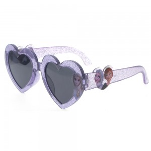 Dachuan Optical DSPK342041 China Manufacture Factory Lovely Cartoon Character Kids Sunglasses with Heart Shape
