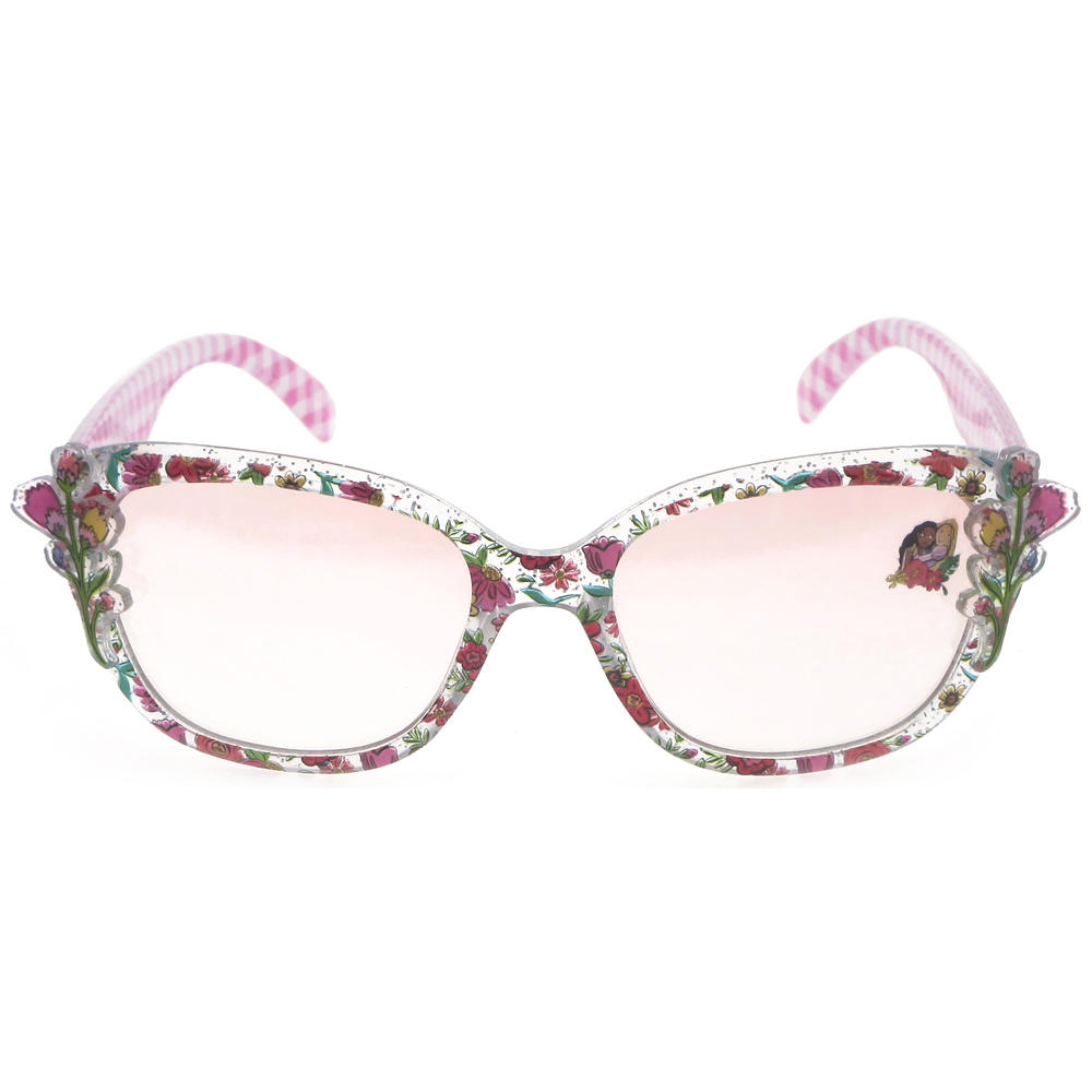 Dachuan Optical DSPK342042 China Manufacture Factory Trends Girls Kids Sunglasses with Flower Decoration (6)