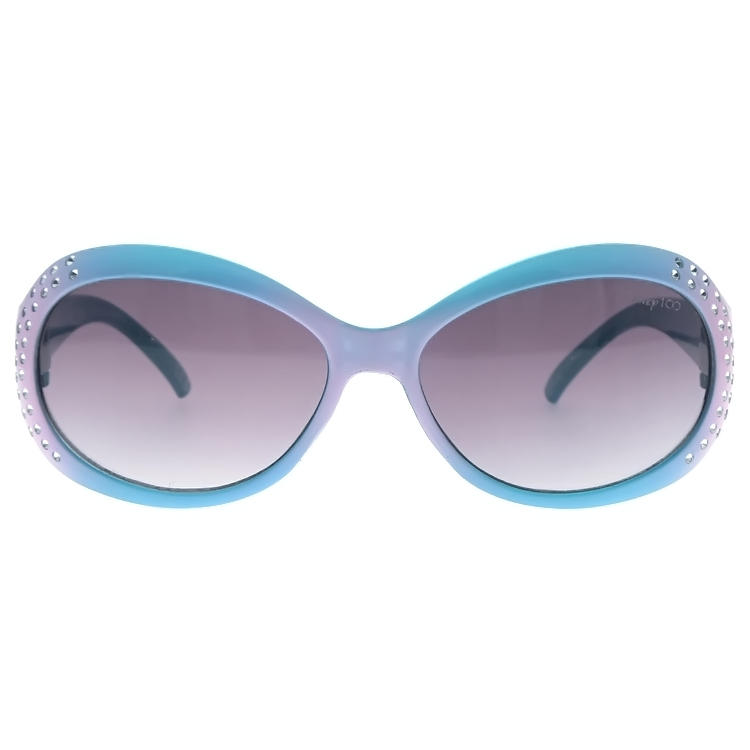 Dachuan Optical DSPK343084 China Supplier New Fashionable Oversized Kids Sunglasses with Diamond Decoration (5)