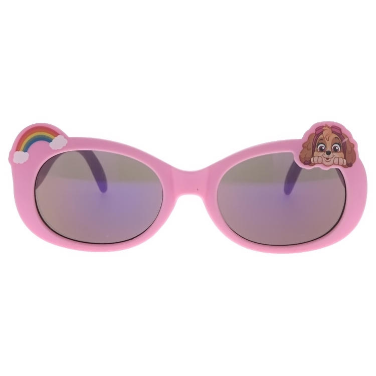 Dachuan Optical DSPK343087 China Supplier Lovely Cartoon Children PC Sunglasses with Colorful Frame (5)
