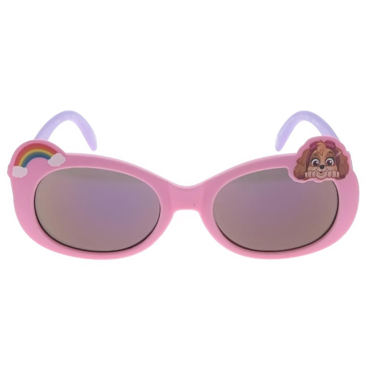 Dachuan Optical DSPK343087 China Supplier Lovely Cartoon Children PC Sunglasses with Colorful Frame (6)