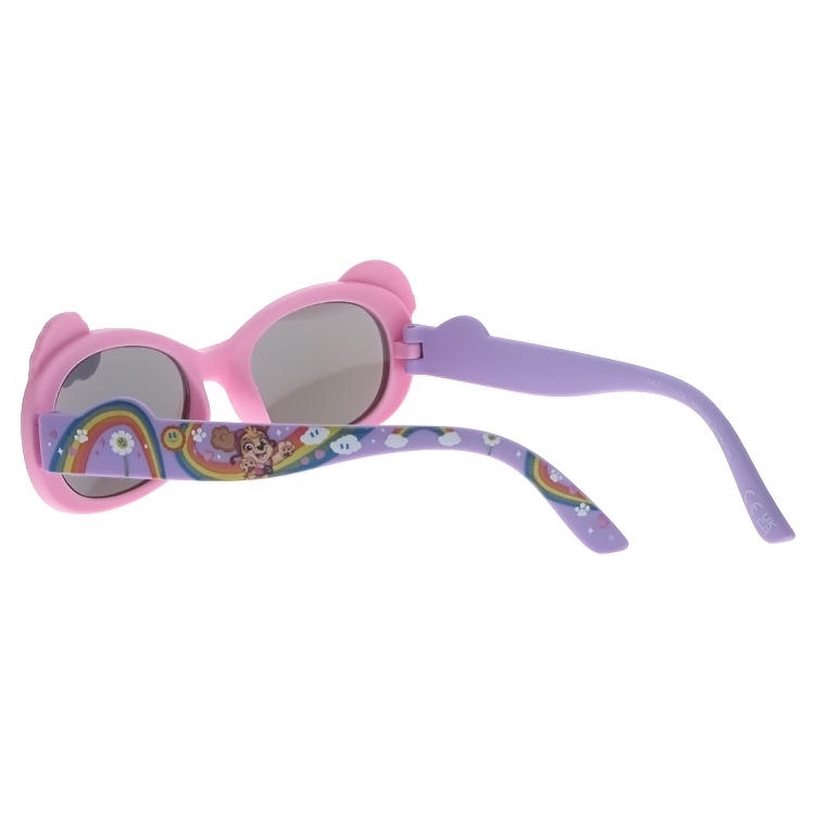 Dachuan Optical DSPK343087 China Supplier Lovely Cartoon Children PC Sunglasses with Colorful Frame (9)