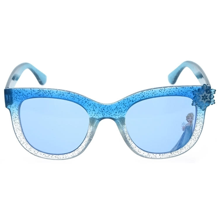 Dachuan Optical DSPK343089 China Supplier Cartoon Princess Plastic Children Sunglasses with Glitter Decoration (6)