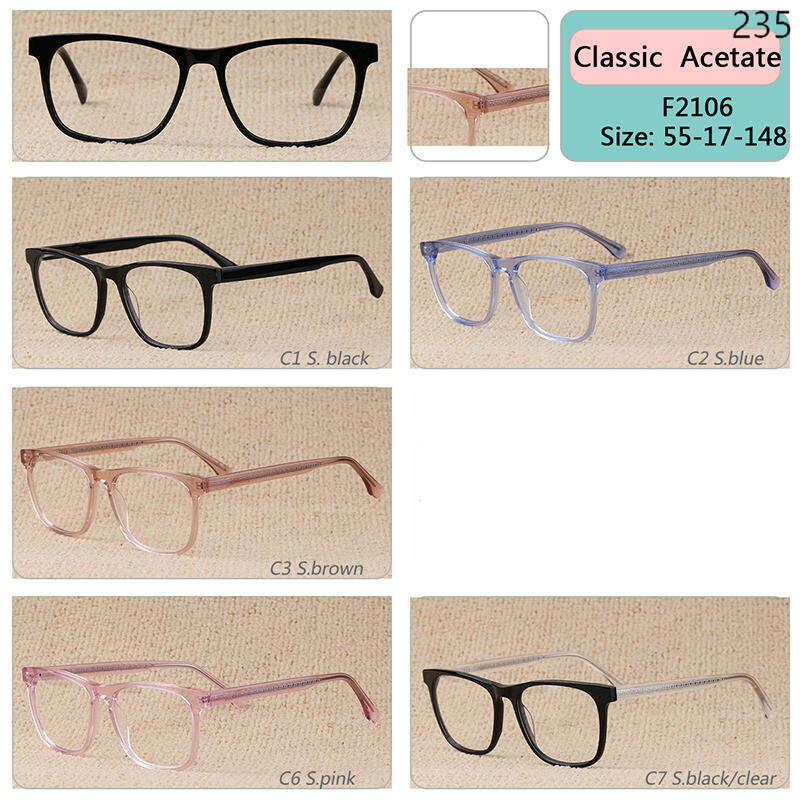 Dachuan Optical F2105 China Supplier High Quality Optical Glasses Series with Acetate Material (2)