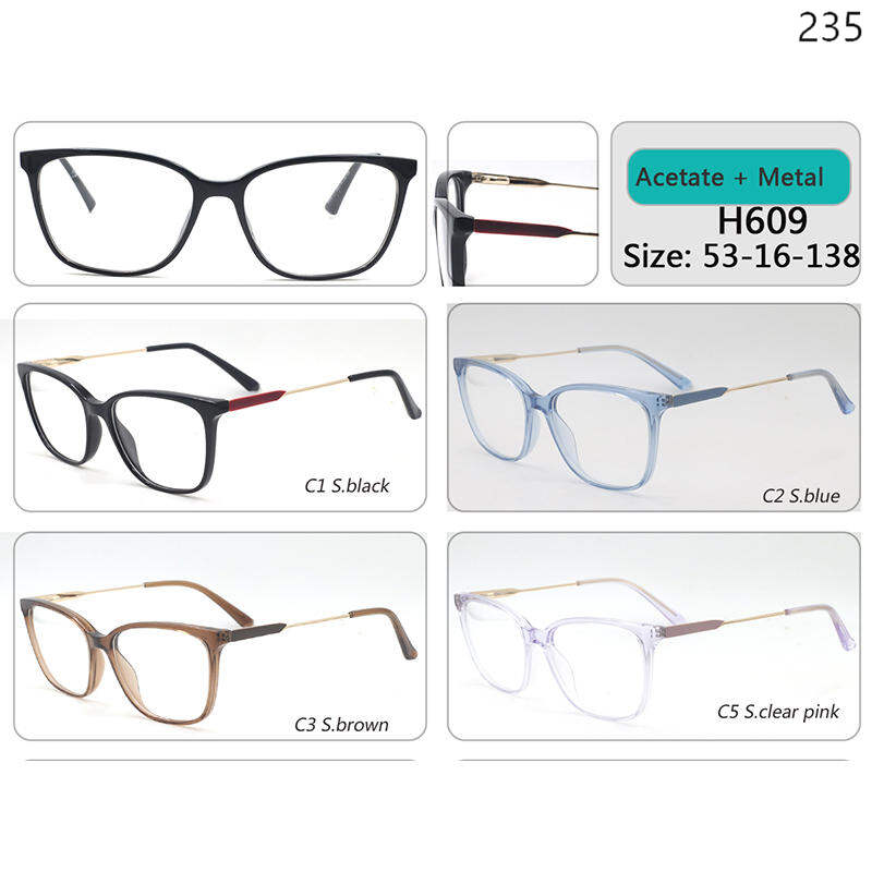 Dachuan Optical H601 China Supplier Hot Trend Optical Glasses Series with Acetate Material (5)