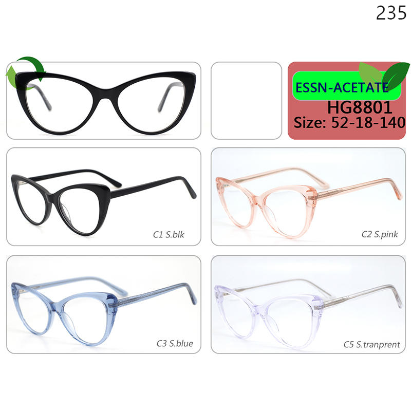 Dachuan Optical HG8801 China Supplier Hot Fashion Optical Glasses Series with ESSN Acetate Material (1)