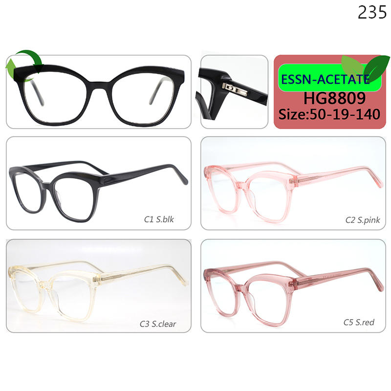 Dachuan Optical HG8801 China Supplier Hot Fashion Optical Glasses Series with ESSN Acetate Material (8)
