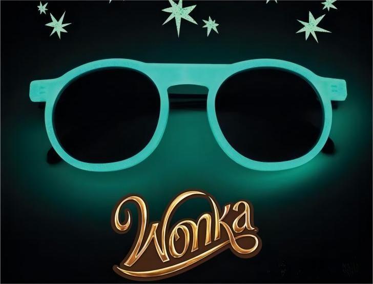 Tom Davies Designs Glasses for Wonka