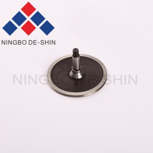 043 One side wire guide roller, Pulley Guide Wheel 043 for Wire Cutting EDM machine Cr12, OD: 50mm, L: 30mm, Axle dia.: 6mm