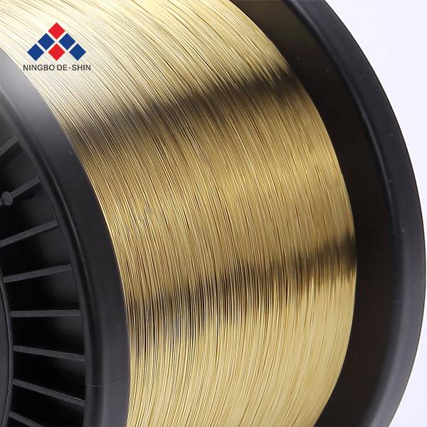 Clean Cut EDM Brass Wire CuZn37 - China Ningbo De-Shin Industrial