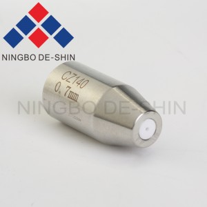 Ntuziaka tube CZ140 na ceramics 0.7mm OD12 * 25mmL