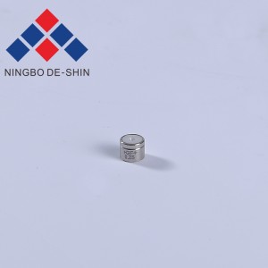 Charmilles C102 Caixa de aço de 0,25 mm Guia de diamante inferior 100430586, 430.586