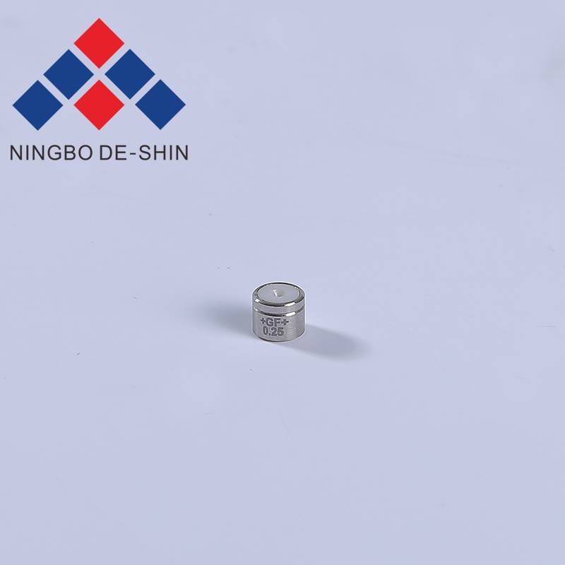 Charmilles C102 0.25mm Steel Casing Lower Diamond Guide 100430586, 430.586