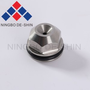 Charmilles C420-1 upper cap nut, metal nut, stainless nut for upper wire guide 14.5D*11L(SUS) 100432545, 432.545