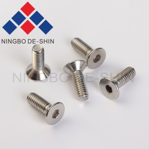 Charmilles Countersunk screw M4 x 12 ຊຸດ 5 ຊິ້ນ 109044126, 904.412.6