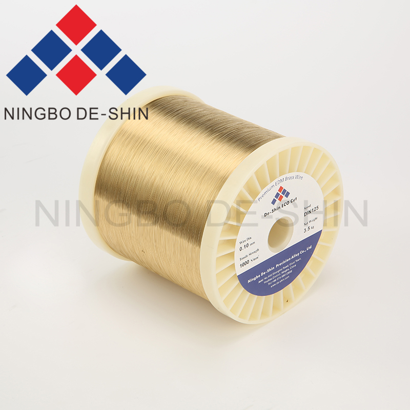 ECO Cut EDM Brass Wire CuZn40 - China Ningbo De-Shin Industrial