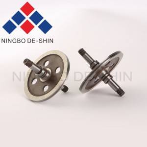 Pulley Guide Wheel for Wire Cutting EDM machine Cr12, OD: 41.5mm, L: 46mm, Axle dia: 5mm