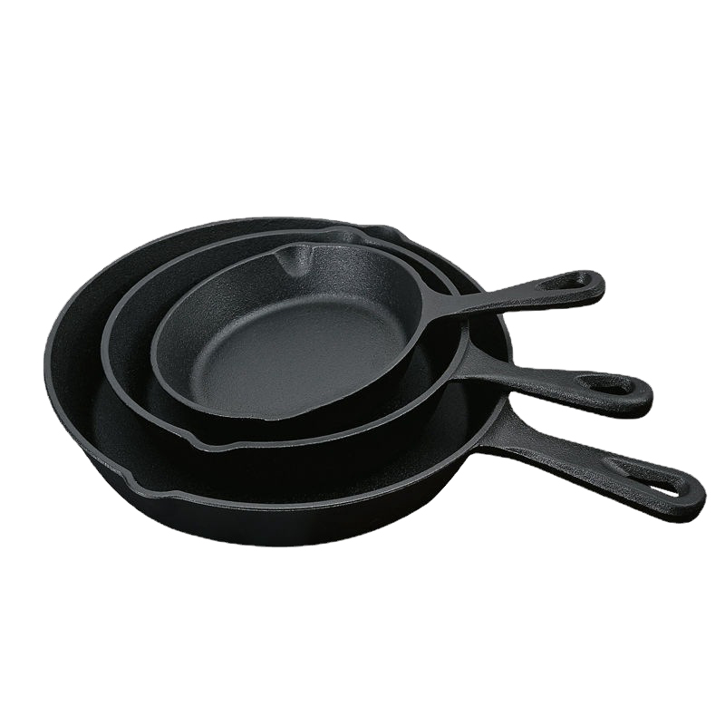 Professional China G35 Grill - Premium Low Price Cast Iron Pre-Seasoned Coated Skillet Skillet – DEBIEN