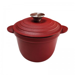 Hot selling High quality  Enamel Cast Iron Casserole Pot