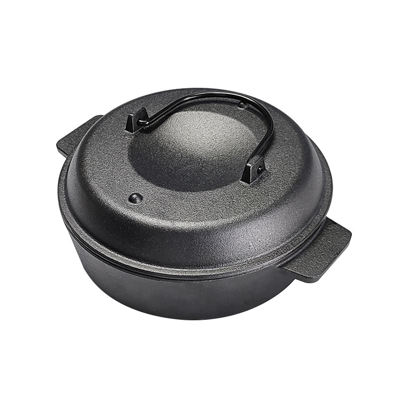 High Quality Pre-Seasoned Cast Iron Sweet Potato Cooking Pot Cast Iron Dutch Oven Featured Image