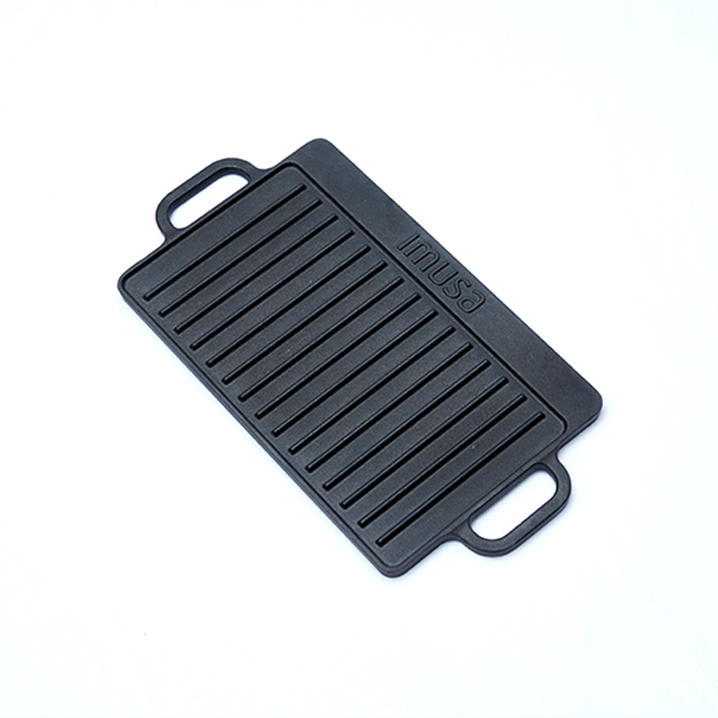 Professional China G35 Grill - High quality Pre-seasoned cast iron BBQ griddle plate – DEBIEN