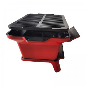 Lahlela Aron Camping Carbon Stove Outdoor Portable Rectangle Mini Family BBQ Grill