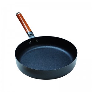 Detachable Handle Skillet Cast Iron Pan Cooking Fry Pan with Long Handle