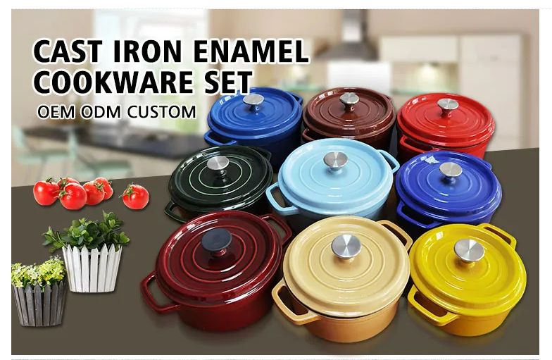 In-depth knowledge of enamel cast iron cookware