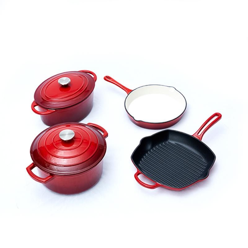 Attentions of pre-seasoned cast iron cookware