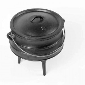 South Africa Cast Iron Potjie Pot with Three Legs