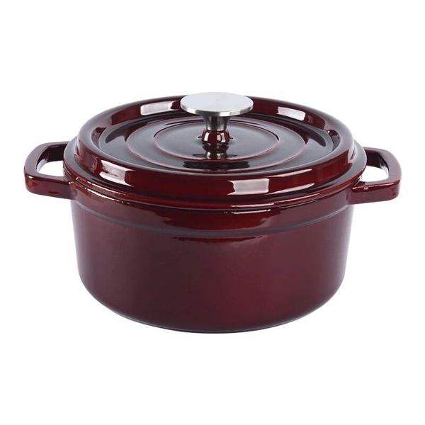 Fast delivery Color Enamel Soup Pot - Customizable Premium Enamel cast iron  Dutch oven / Casserole – DEBIEN