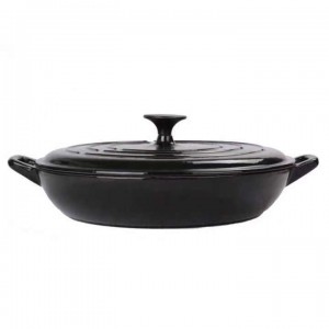 Hot Selling Enamel Stew Soup Pot Colorful Cast Iron Casserole Dish / Saucepan