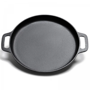 Customizable Pre-seasoned Cast Iron Grill Pan/ BBQ Griddle Plate