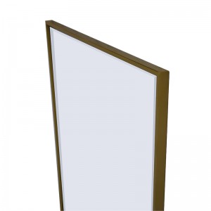 Современное прямоугольное настенное зеркало со скошенной кромкой для крыльца ванной комнаты в спальне