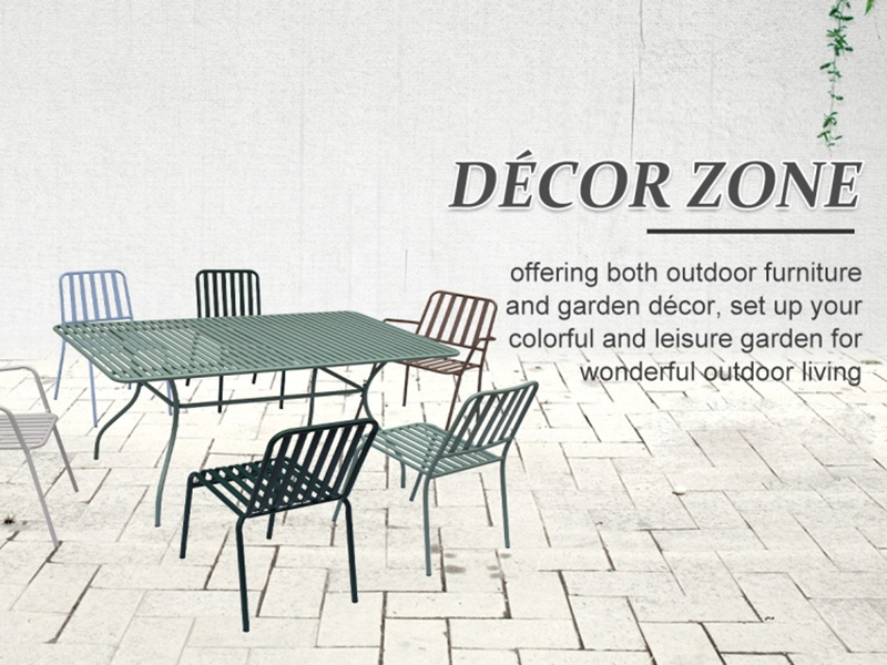 How to choose outdoor tables and chairs