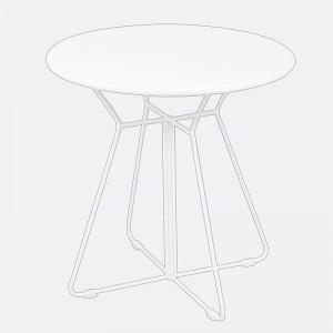 3-կտորանոց ժամանակակից սեղան և աթոռ բիստրո հավաքածու՝ ամուր սեղանի վրա՝ պարտեզի բակի և պատշգամբի համար