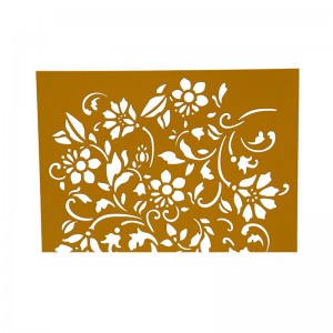 Ideal Home Wall Décor Metal Flower Wall Art Interior Display on Wall