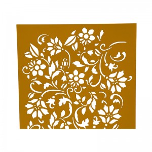 Ideal Home Wall Décor Metal Flower Wall Art Interior Display on Wall