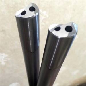 normal na carbide single flute inner coolant Gun drills
