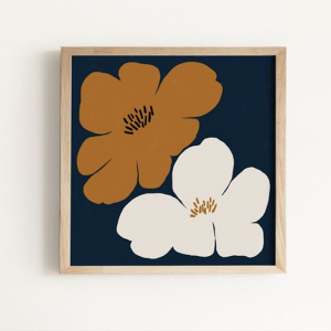 Blomsterboligindretning Moderne blomsterplakat vægkunst, digitale print