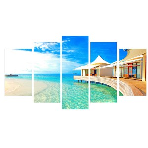 5 Pieces ,3 Pieces Wall Art high quality custom art printing canvas
