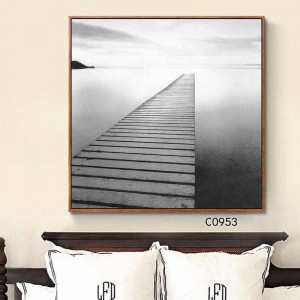 City Plaza Beach Images High Quality Printing Poster Wall Decor