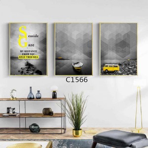 Painting and Designing Trendy Posters Decorative for Hotel, Home and Office
