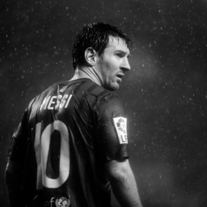 Obraz na plátne futbalová hviezda King Messi