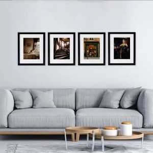 Large Size Hang Horizontally or Vertically With or Without mat Poster Picture Frame