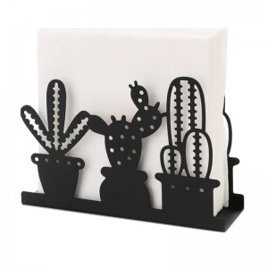 Dispensador de tecido independente/suporte design Cactus