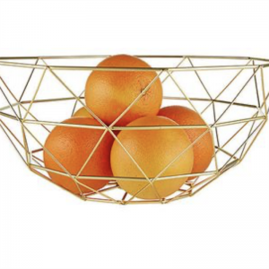 Metal Buah Sayur Panyimpenan Mangkuk Dapur Endog Baskets Holder
