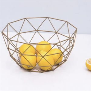 Metal Fruit Vegetable Storage Bowls Kitchen Egg Baskets Holder