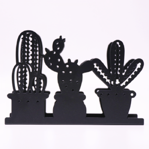 Dispensador/soporte de pañuelos independiente Diseño de cactus
