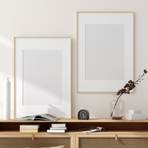 Ramka na zdjęcia z PVC DIY fototapeta połączenie nowoczesnej minimalistycznej ramki na zdjęcia